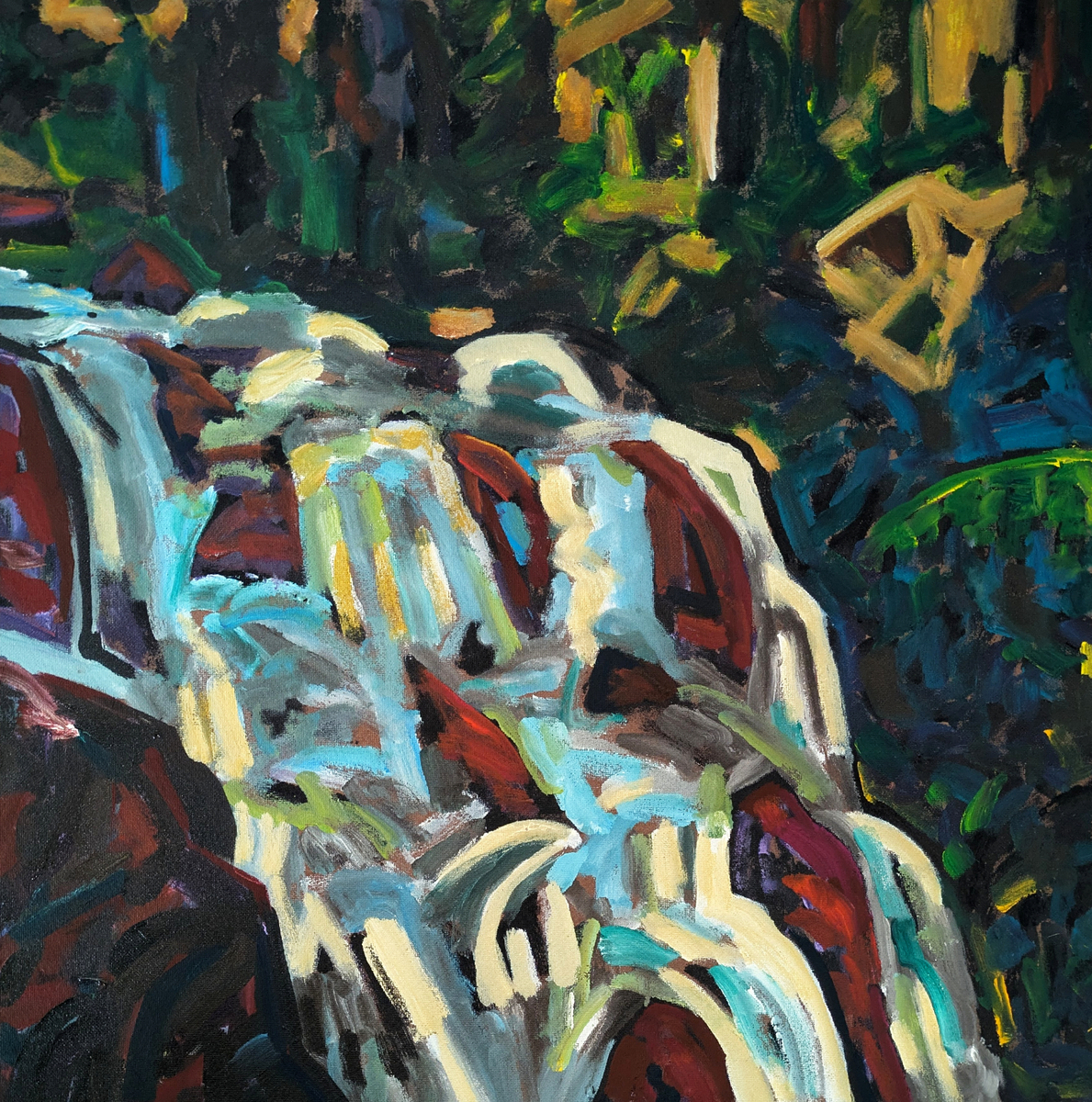 Toorongo Falls - Blue and Gold