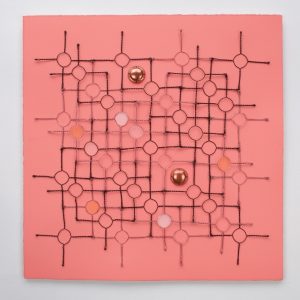 Muselets on Pink